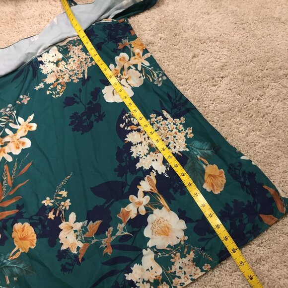 NWT YOINS Fluttery Sleeveless Boho Floral Dress - Picture 12 of 12